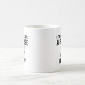 Ich versuchte, Schiedsrichter zu werden Kaffeetasse (Mittel)