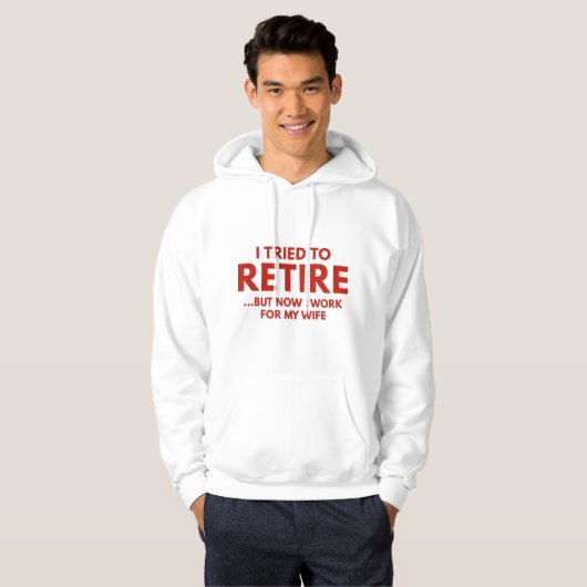 Ich versuchte zu rereifen hoodie (Vorne ganz)