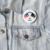 Ich verteidige die Polizei Button (Beispiel)