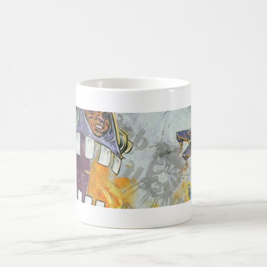 "Ich verteidige mich" Tasse (Mittel)