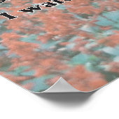 Ich vertraue auf Sie, ein Gebet aus Psalm 25 — übe Poster (Ecke)