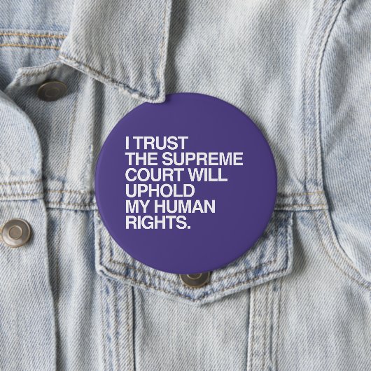 ICH VERTRAUE DEM OBERSTEN GERICHT -.pnng Button (Beispiel)