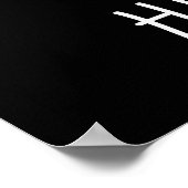 Ich vertraue Hunden Menschen nicht so viel lustig Poster (Ecke)