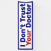 Ich vertraue Ihrem Arzt nicht Banner (Vertikal)