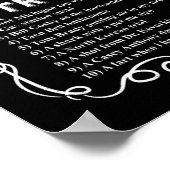 Ich vertraue mehr als Donald Trump Anti Potus Vote Poster (Ecke)