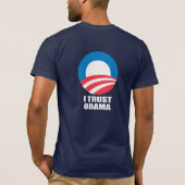 ICH VERTRAUE OBAMA T-Shirt (Rückseite)