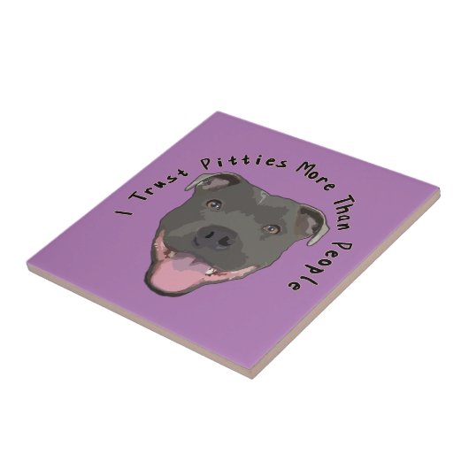 Ich vertraue Pitties Fliese (Seite)