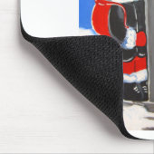 " ICH VERTRIPTE DIE DACKEL, SIE ZU VERDREHEN" MOUSEPAD (Ecke)
