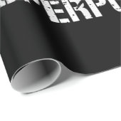 Ich verwandle Holz in die Holzbearbeitung Geschenkpapier (Rolleneckpunkt)