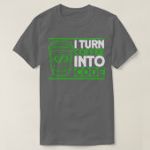 Ich verwandle Kaffee in Code Programmierer Softwar T-Shirt (Design vorne)