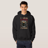 Ich verwandle Kaffee in Code-Spaß-Web-Entwickler-P Hoodie (Vorne ganz)