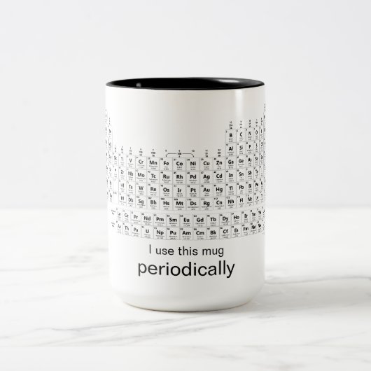 Ich verwende diese Tasse periodisch wissenschaftli (Mittel)