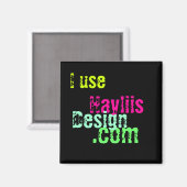 Ich verwende Hayliis Design Magnet (Vorderseite/Rückseite)