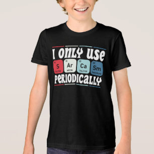 Ich verwende Sarkasmus nur periodisch Cooler Wisse Tri-Blend Shirt