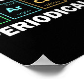 Ich verwende Sarkasmus nur Periodisch Lustige Chem Poster (Ecke)