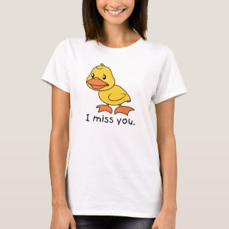 Ich verzeihe, dass du gelbes Entenlöffel Shirt Pol