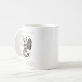 Ich verzögern nicht, dass ich Side Quests RPG mach Kaffeetasse (Vorderseite Links)