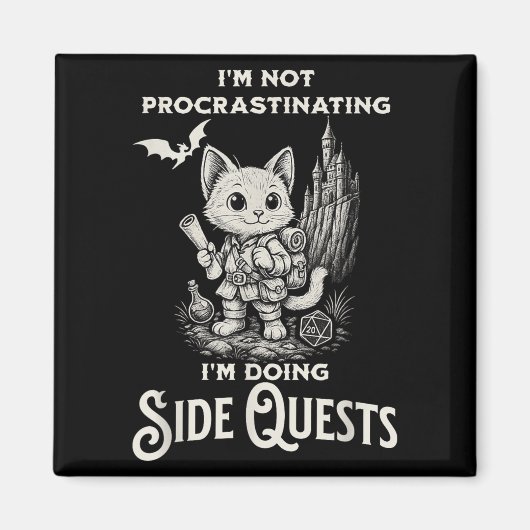 Ich verzögern nicht, dass ich Side Quests RPG mach Magnet (Vorne)