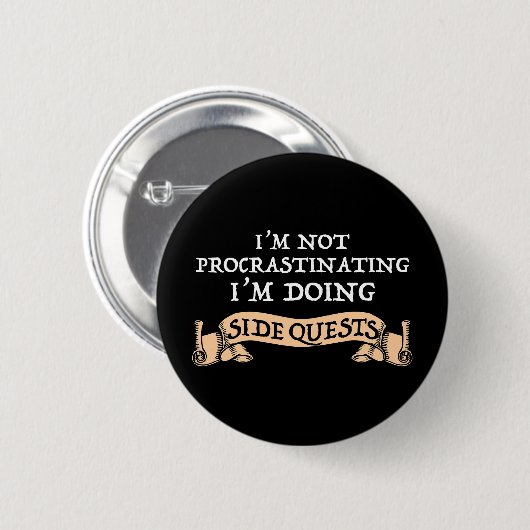 Ich verzögern nicht - ich mache nebenbei Quests Button (Vorne & Hinten)