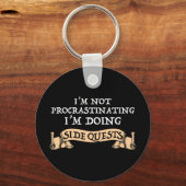 Ich verzögern nicht - ich mache nebenbei Quests Schlüsselanhänger (Rückseite)