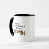 Ich verzögern nicht - ich mache nebenbei Quests Tasse (Vorderseite Links)