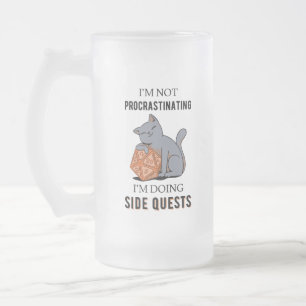 Ich verzögern nicht, ich mache seitliche Quests II Mattglas Bierglas