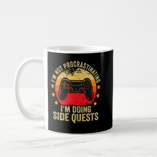 Ich verzögern nicht, ich mache seitliche Quests Kaffeetasse