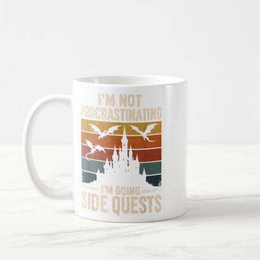 Ich verzögern nicht, ich mache seitliche Quests rü Kaffeetasse (Links)