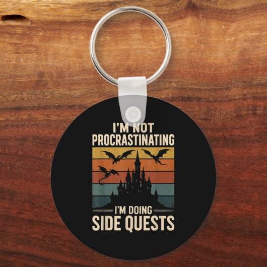 Ich verzögern nicht, ich mache seitliche Quests rü Schlüsselanhänger (Vorderseite)
