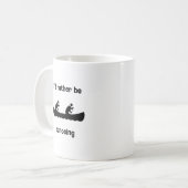 Ich vielmehr canoeing kaffeetasse (Vorderseite Links)