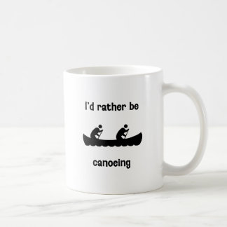 Ich vielmehr canoeing kaffeetasse