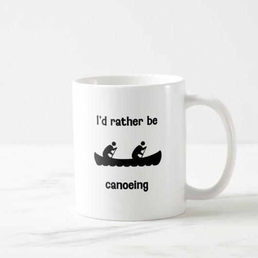 Ich vielmehr canoeing kaffeetasse (Rechts)