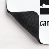 Ich vielmehr Canoeing Mousepad (Ecke)