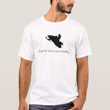 Ich vielmehr snowmobiling… T - Shirt