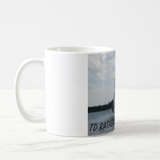 Ich VIELMEHR WINDSURFING Kaffeetasse (Links)