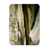 "Ich visualisiere meine Ziele" Motivation Affirmat Magnet (Vertikal)