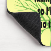 Ich vollziehe Familiengeschichte nach Mousepad (Ecke)