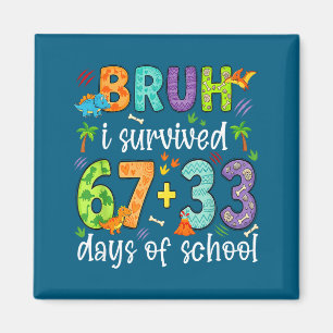 Ich von Bruh überlebte 67 33 Tage Magnet