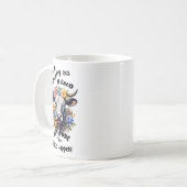 Ich wache jeden Tag auf Kaffeetasse (Vorderseite Links)