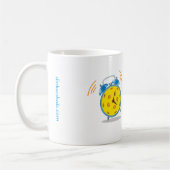 "Ich wache nur dieses früh für Pickleball" Tasse (Links)