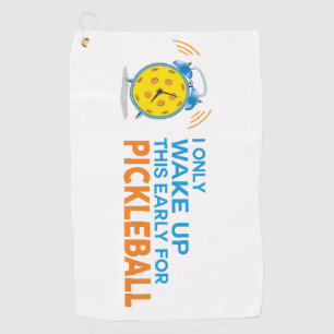 Ich wache nur dieses früh für Pickleball Tuch au