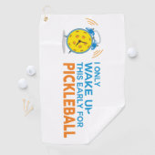 Ich wache nur dieses früh für Pickleball Tuch auf (Insitu)