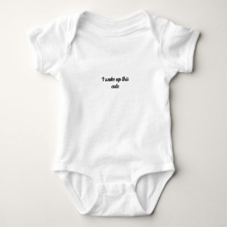 Ich wache so süß auf baby strampler
