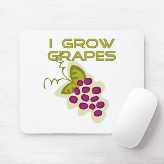 Ich wachse Trauben-T-Shirts und Geschenke Mousepad (Mit Mouse)