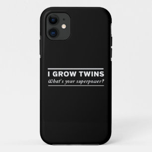 Ich wachse Zwillinge Case-Mate iPhone Hülle