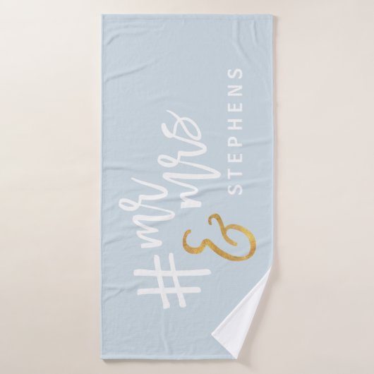 Ich wachte #married so auf! badehandtuch (Badehandtuch)