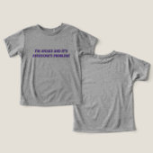 ICH WÄCHTE UND ES IST JEDES PROBLEM (Design Vorderseite & Rückseite)