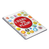 Ich wage es zu Flair Notizblock (Rechte Seite)