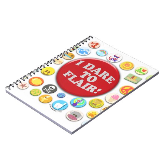 Ich wage es zu Flair Notizblock (Linke Seite)