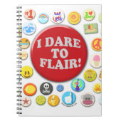 Ich wage es zu Flair Notizblock (Vorderseite)